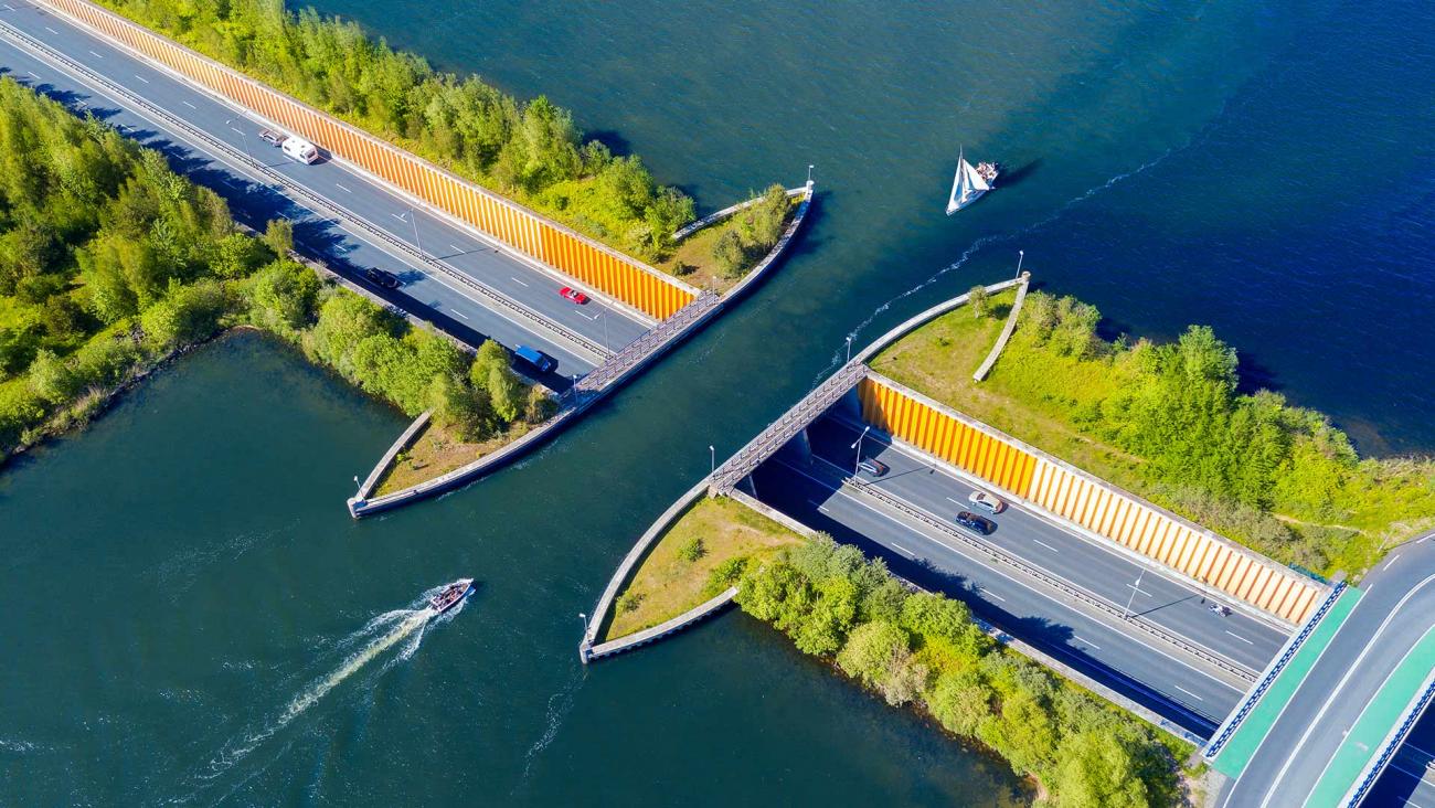 Veluwemeer Aqueduct A Dutch Marvel of Engineering