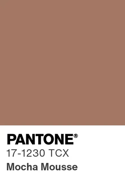 Pantone Introduces Mocha Mousse – The Color of Warmth and Indulgence