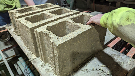 Hemp-lime (hempcrete) From hemp to green building materials