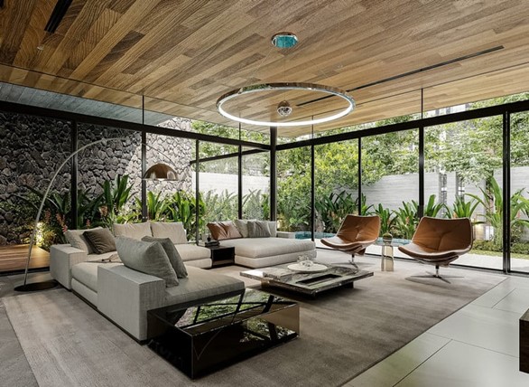 Tropical Modern Villa Architecture – A Unique Impression in Urban Vietnam