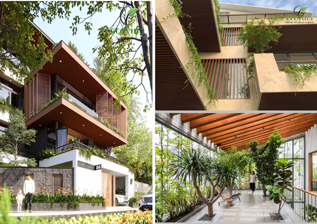 Tropical Modern Villa Architecture – A Unique Impression in Urban Vietnam