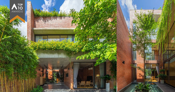 Tropical Modern Villa Architecture – A Unique Impression in Urban Vietnam