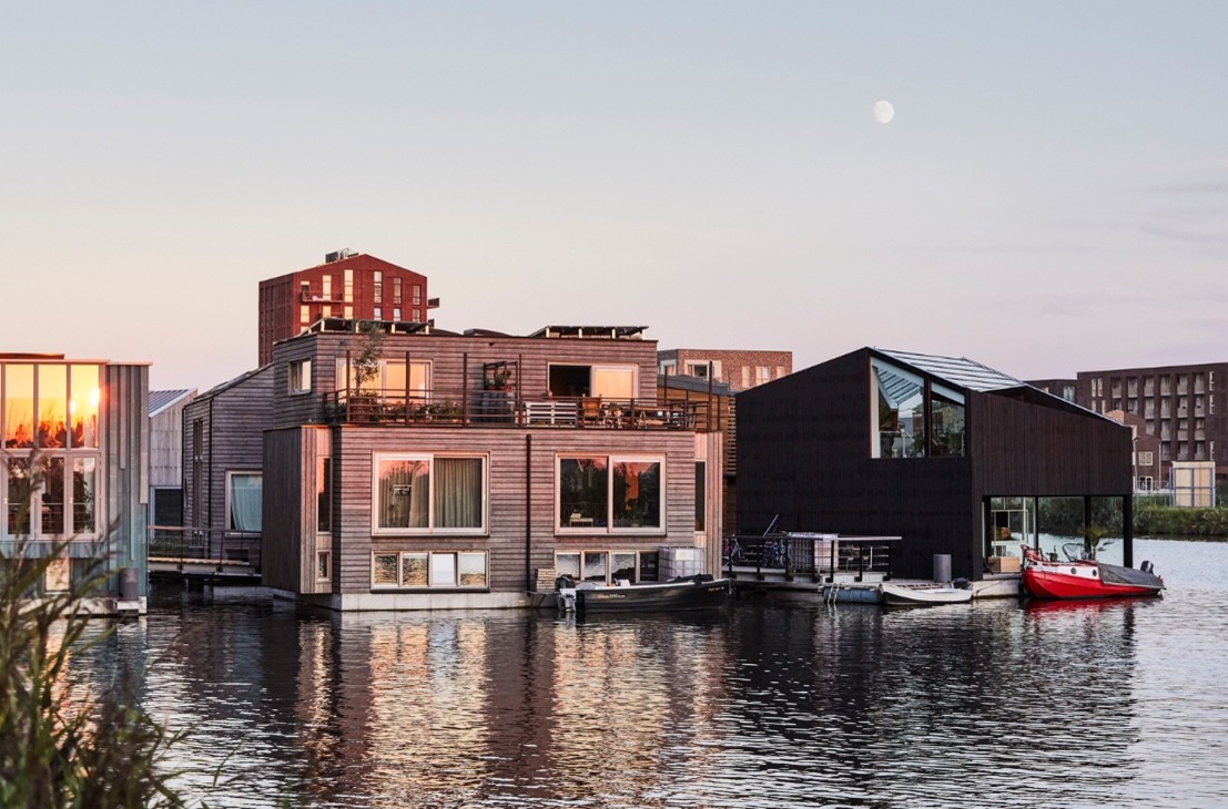 Floating Houses Amsterdam – Dutch Floating Houses Against Climate Change