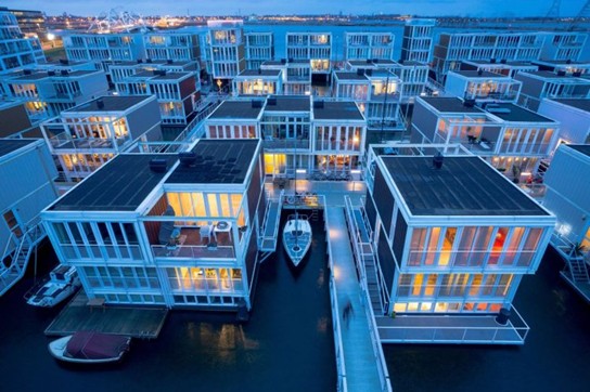 Floating Houses Amsterdam – Dutch Floating Houses Against Climate Change