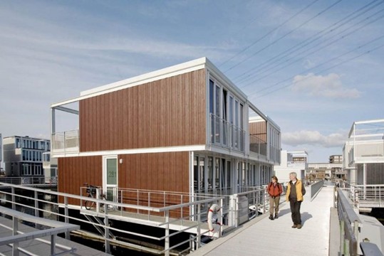 Floating Houses Amsterdam – Dutch Floating Houses Against Climate Change
