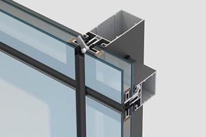 Aluminum-glass system