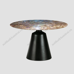 Kaleidoscope Mosaic Dining Table - Composite Base