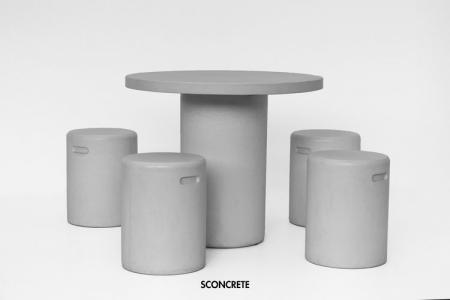 Concrete table