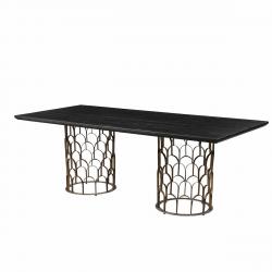 Gatsby Rectangular Dining Table 220cm, Wooden Top