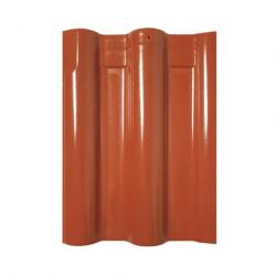 Prime Modern Red Glazed Wave Roof Tile