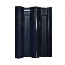 Prime Dark Blue Glazed Wave Roof Tile