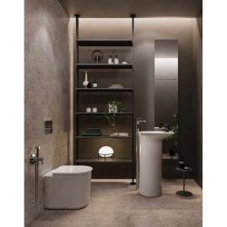 Chậu đặt sàn đúc nguyên khối VALFS5300AWHA BTRFSPPR001 không có lỗ thoát tràn