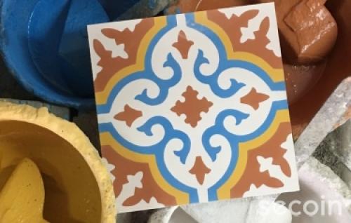 Cement tile Square shape 200